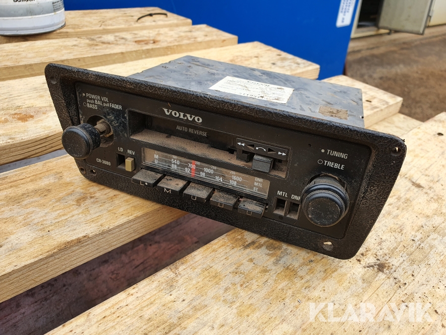 Radio Volvo Kassetbandspelare