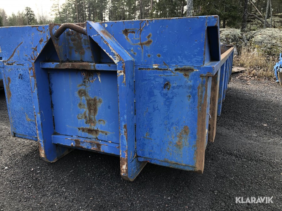Klaravik Auktioner | Lastväxlarflak / Materialflak 15 kubik