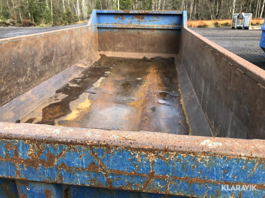 Klaravik Auktioner | Lastväxlarflak / Materialflak 15 kubik