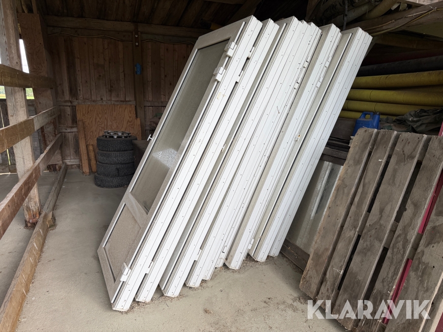 Altandörrar 10 st 9x21