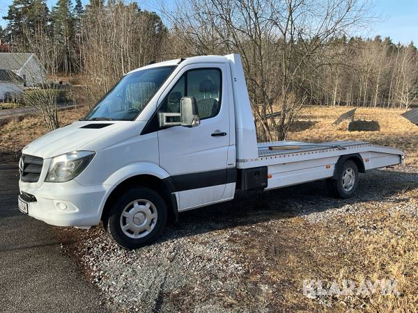 Lastbil Biltransport Mercedes-Benz Sprinter 516 BlueTEC Chassi Enkelhytt 2.2 Man C-kort