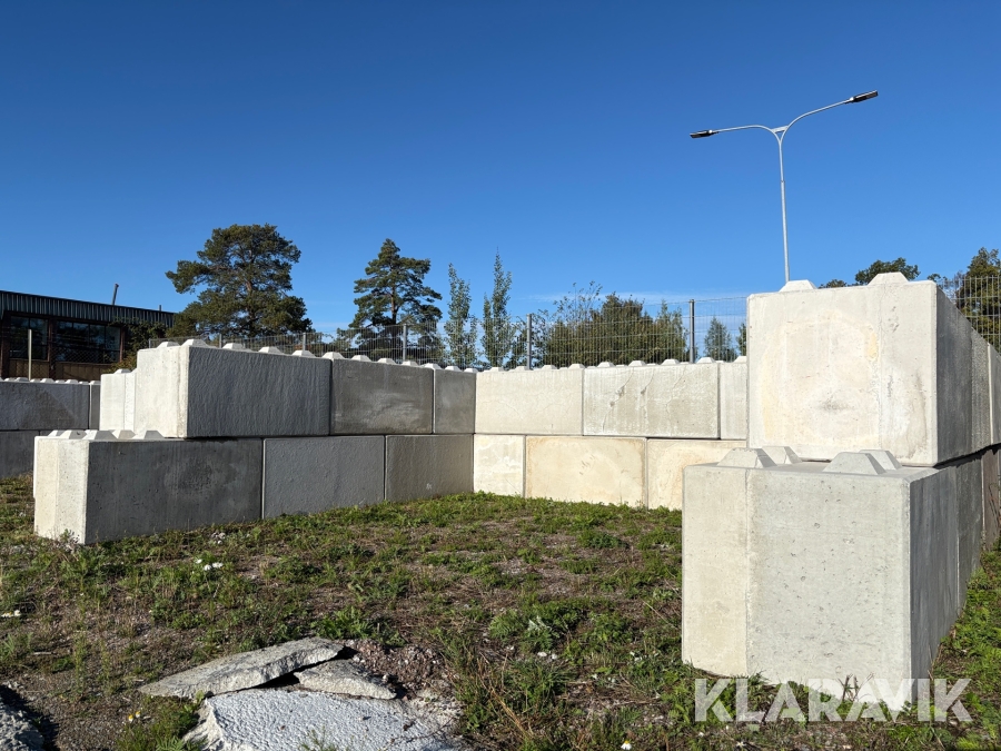 Legoblock H2 betongprodukter Materialficka 19 klass B