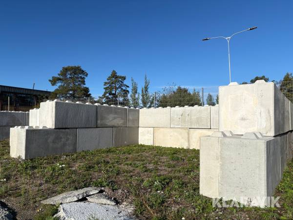 Legoblock H2 betongprodukter Materialficka 19 klass B