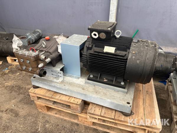 Högtryckspump med elmotor Hawk/Hoyer GXT 1515SR/HMC3-200L1-6
