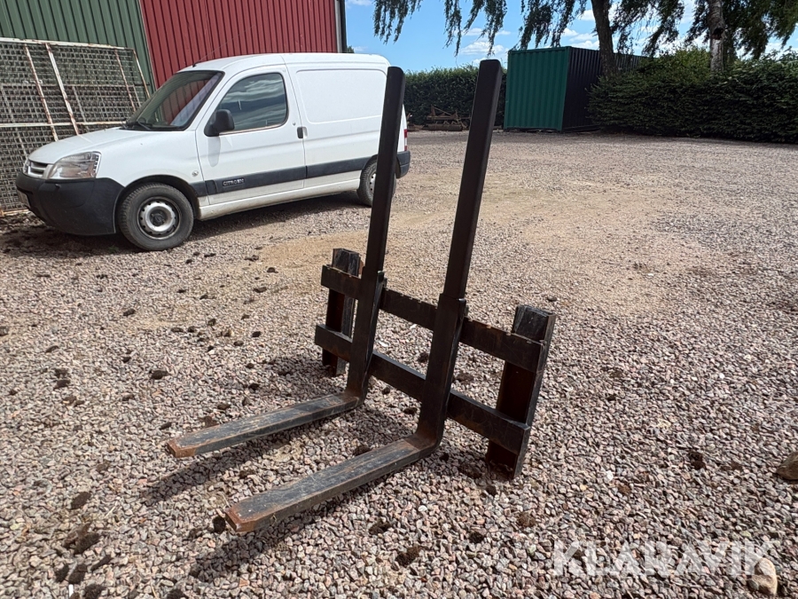 Pallgafflar Åle Quick LPC500 1250KG förhöjda i gaffelrygg