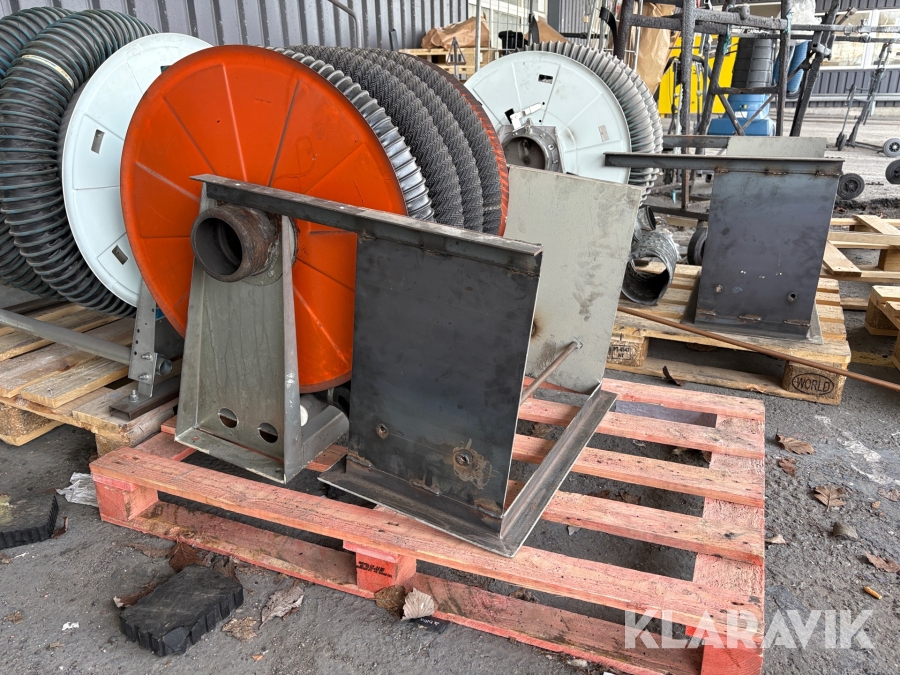 Avgasutsug/ rulle Nedermans 860461 utsug för verkstad