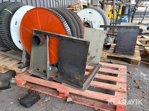 Avgasutsug/ rulle Nedermans 860461 utsug för verkstad