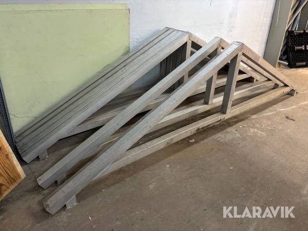 Aluminiumtakstolar 7st