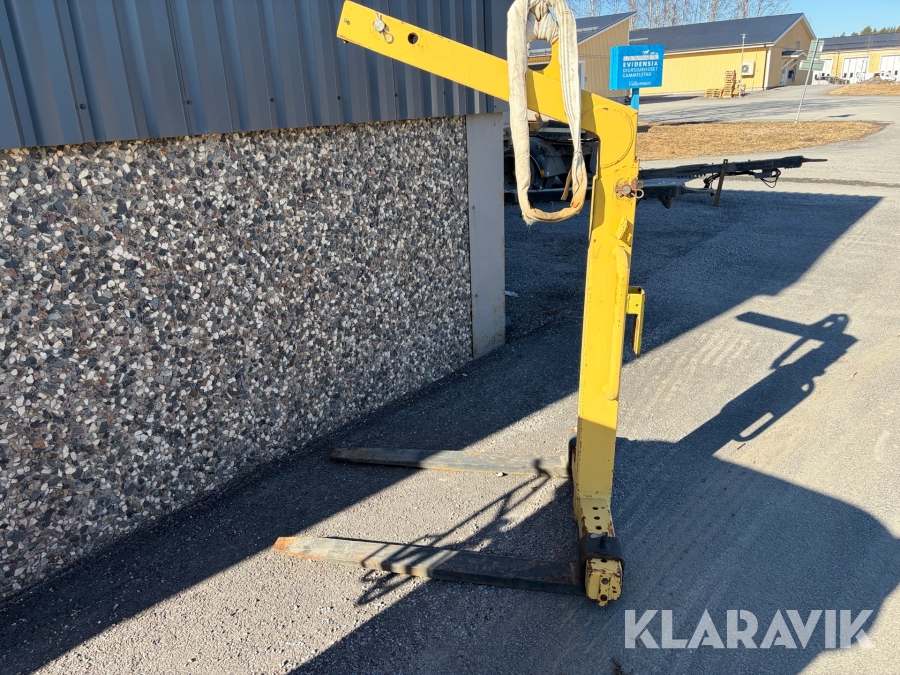 Pallgafflar Forankra 1500kg till kran