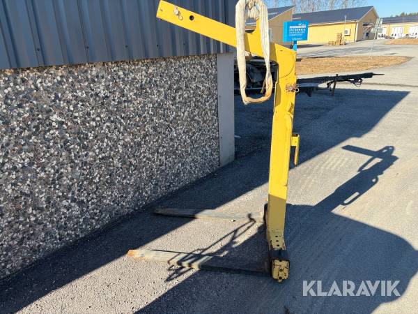 Pallgafflar Forankra 1500kg till kran