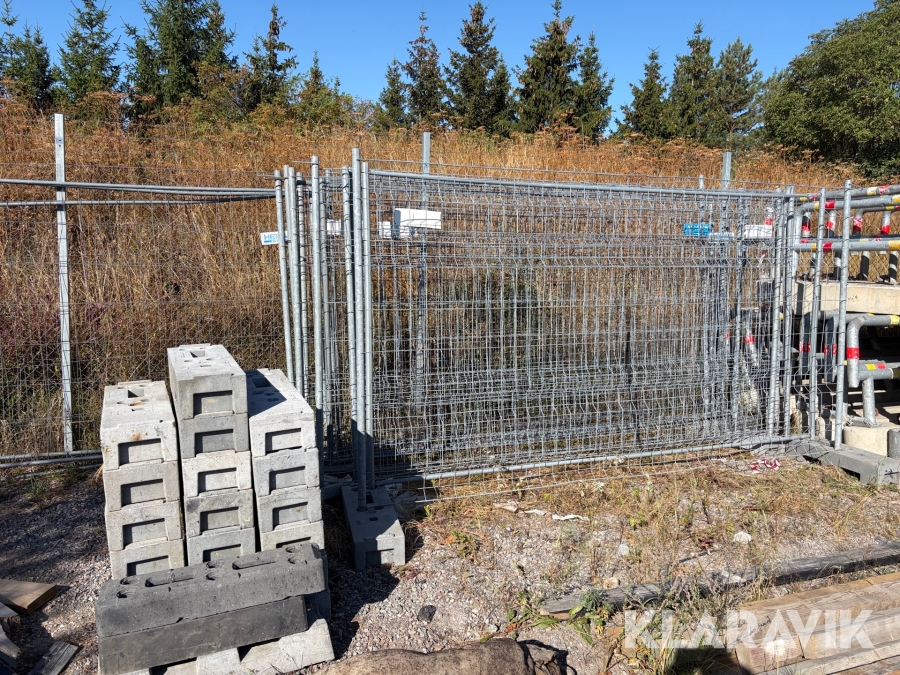 Byggstaket 15st med fötter