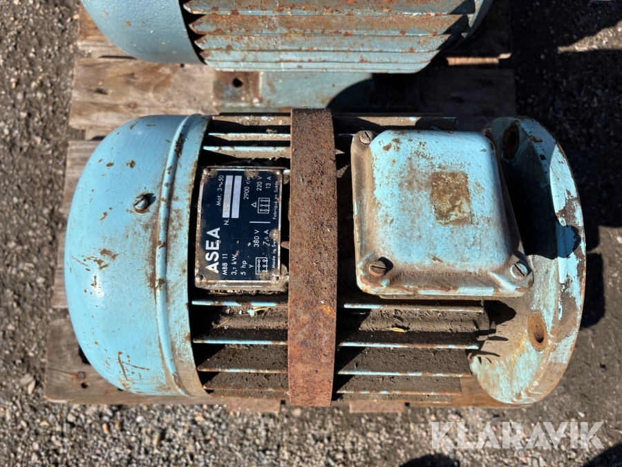 Elmotor Asea MBB 11 5hp / 3.7kW