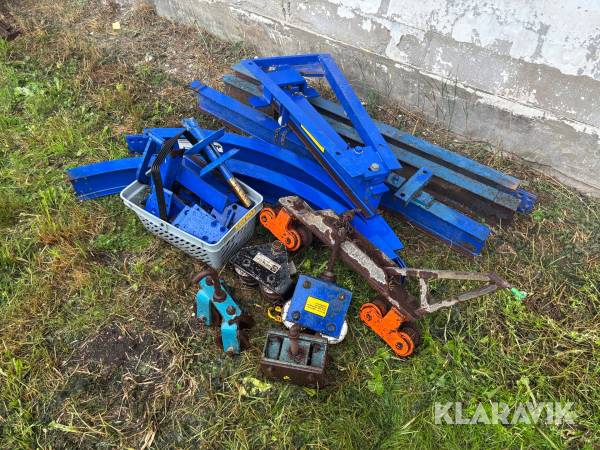 Foderräls Alfa-Laval med löpare/transportörer