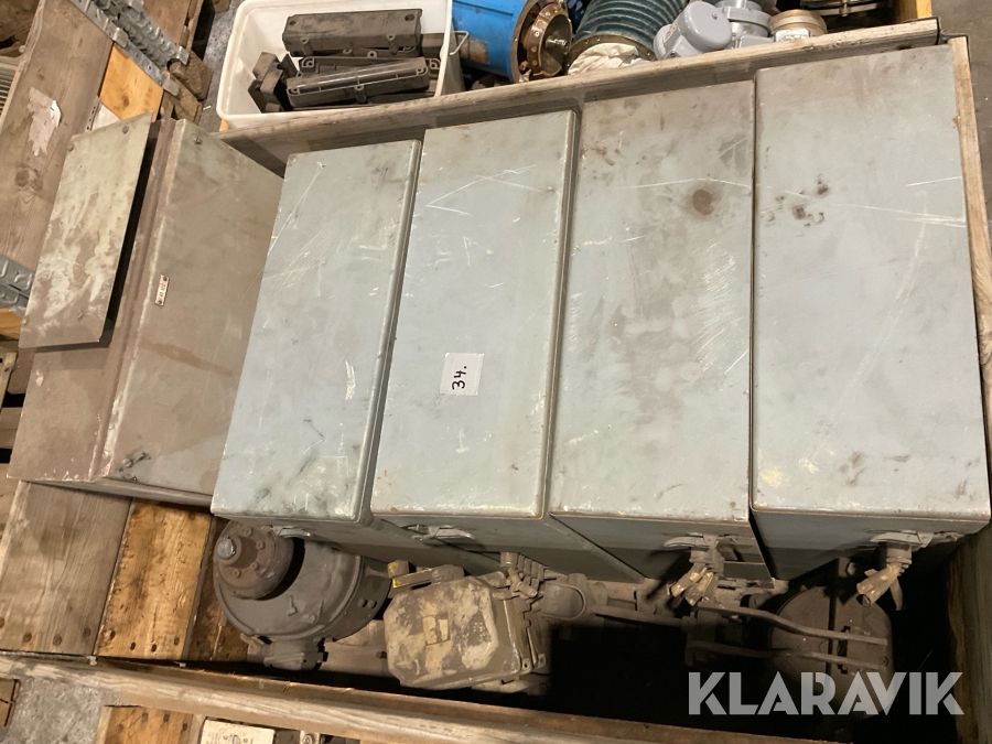 Travers gränsläge, lyftmotor och bromslyftare