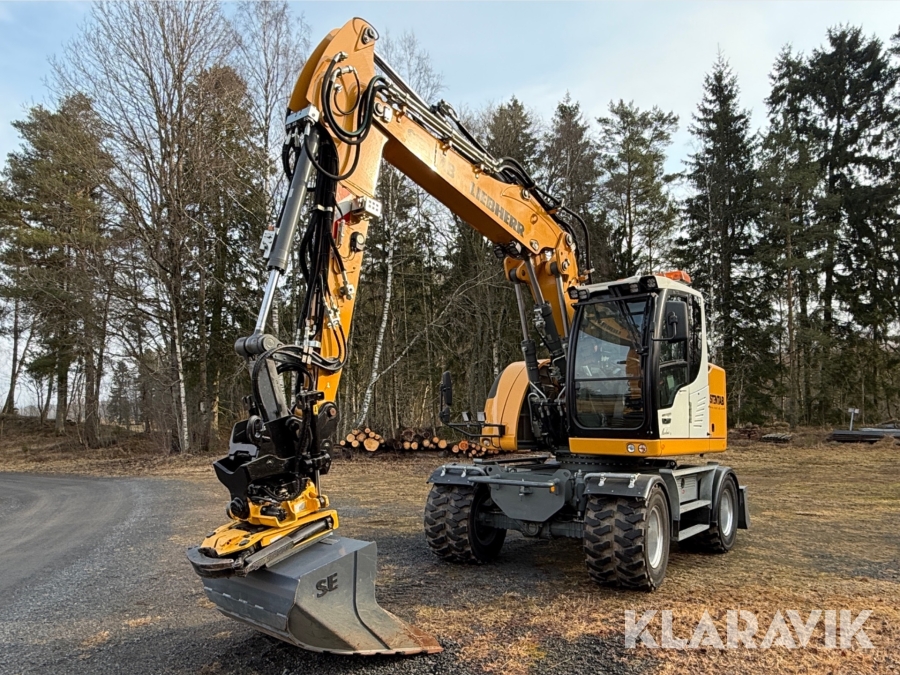Grävmaskin Liebherr 913 Compact hjulburen