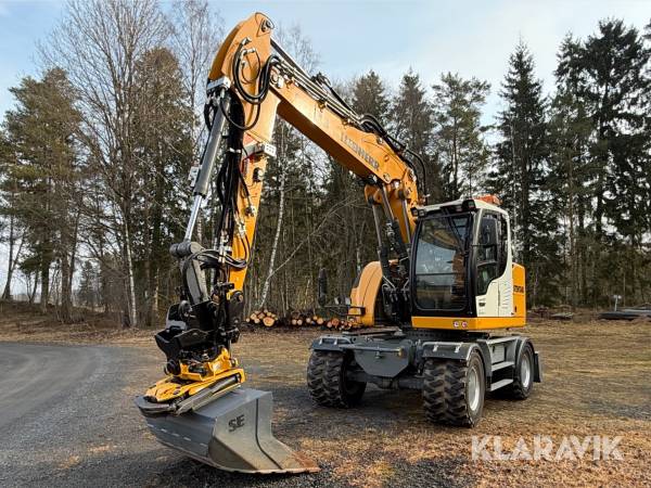 Grävmaskin Liebherr 913 Compact hjulburen