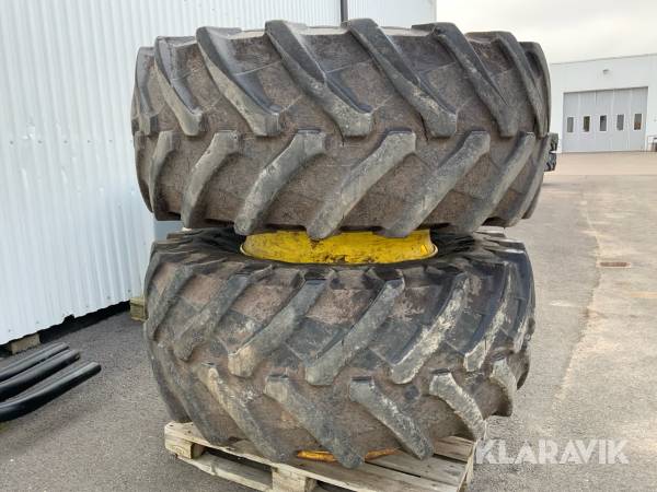 Dubbelmontage Trelleborg TM 900 600/70R30