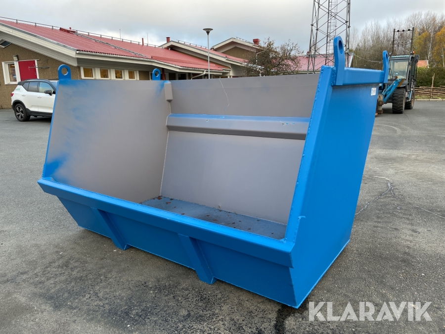 Lastmaskinscontainer 5 kubik 670 kg 1 st