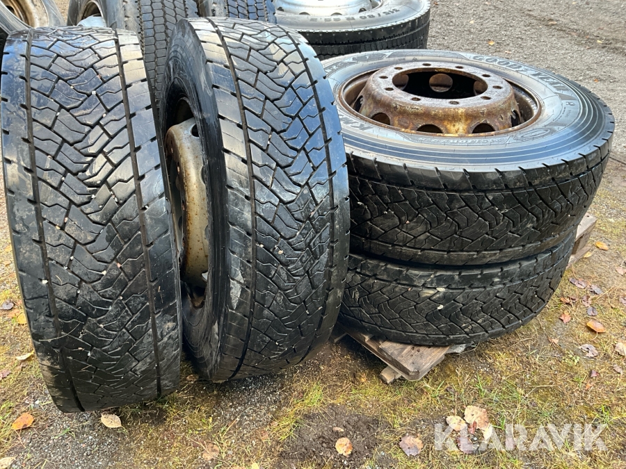 Lastbilsdäck GoodYear 315/70R22,5 4st