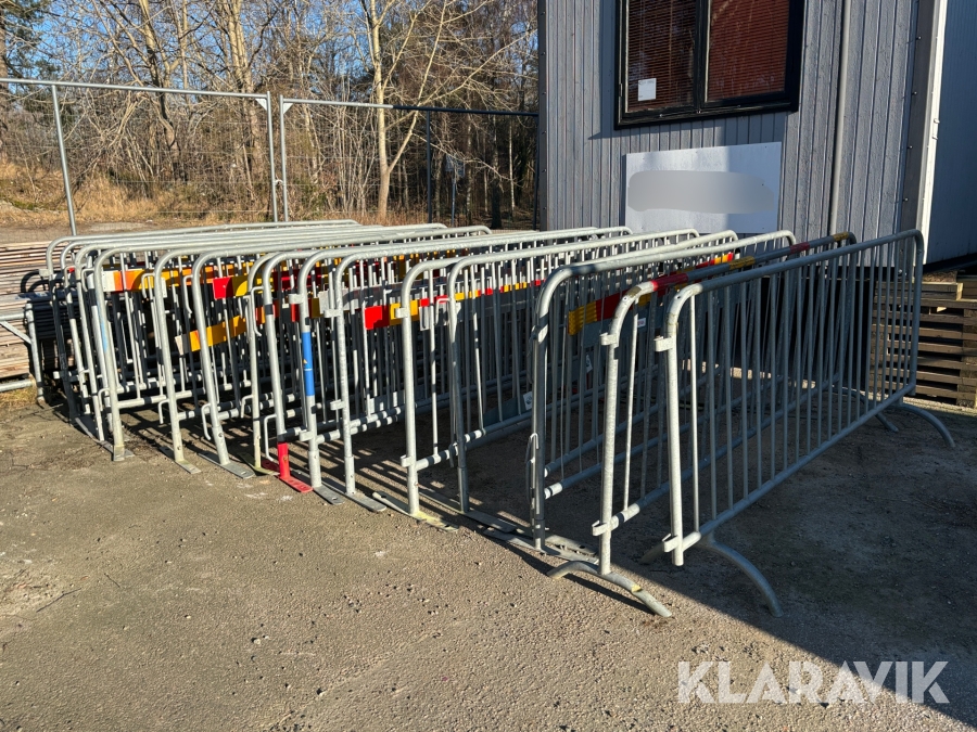 Kravallstaket blandade modeller 18 st