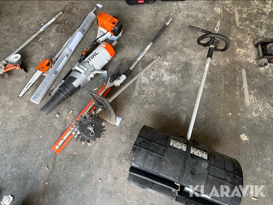 Paket med Stihl maskiner KM131R