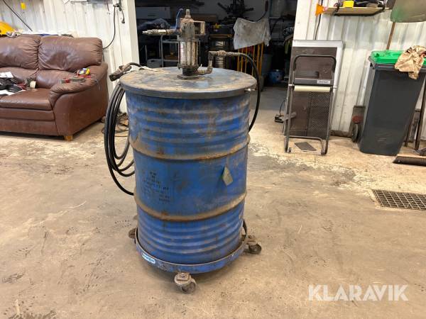 Fettfat med pump