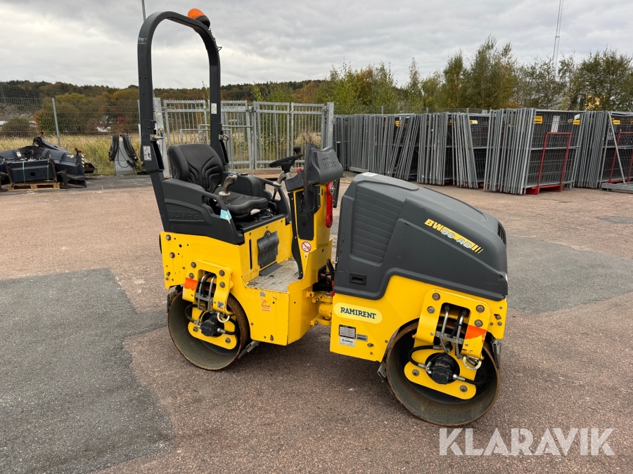Tandemvält Bomag BW90 AD-5, Göteborg, Klaravik auktioner