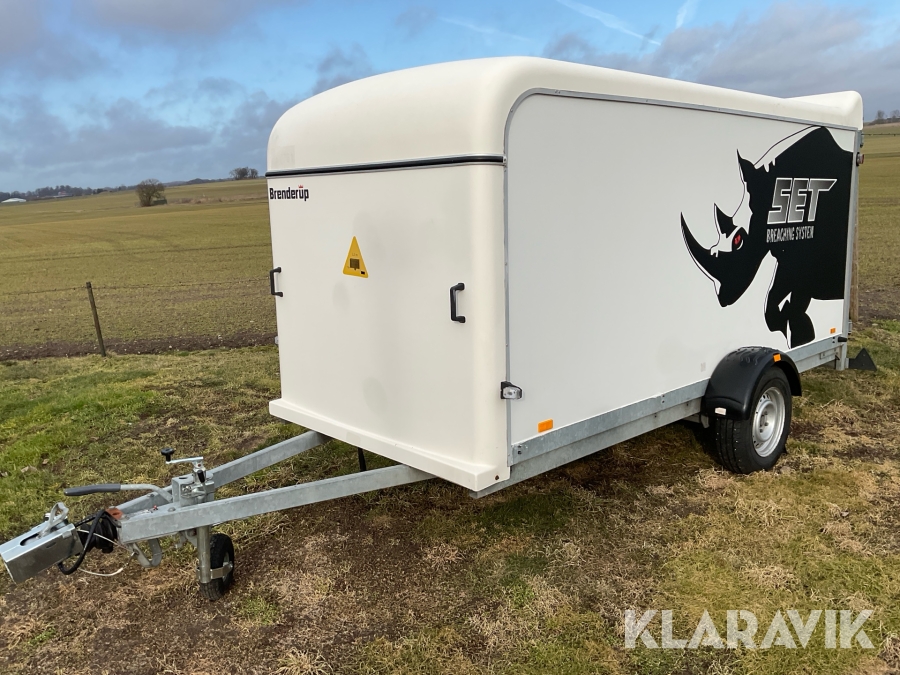 Personbilssläp Thule med sidodörr