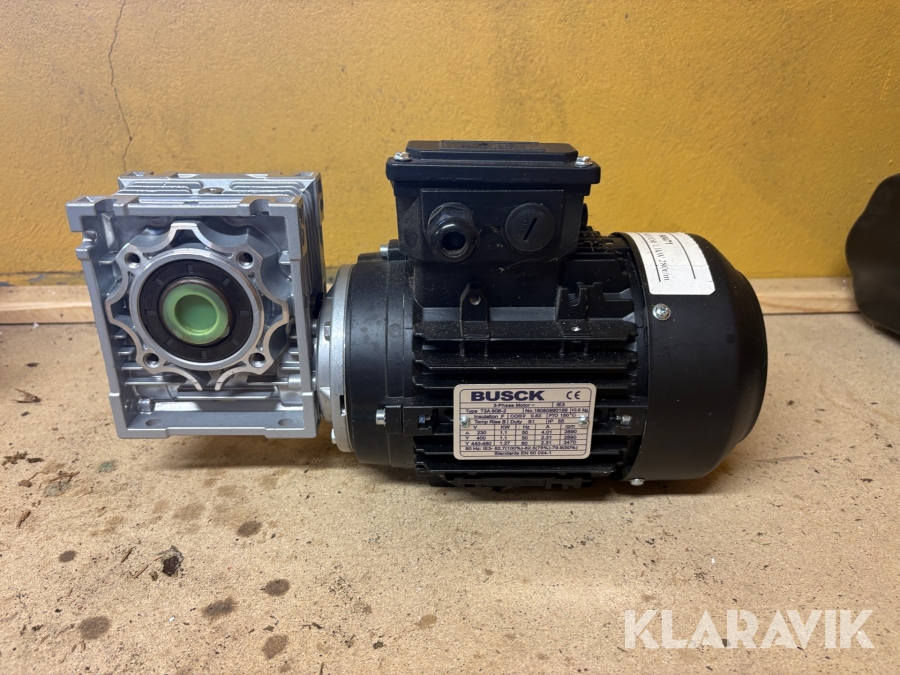 Snäckväxel Busck 1,1 kW 280r/m