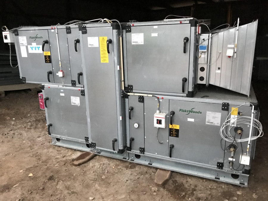 Ventilationsaggregat / värmebatteri / återvinning