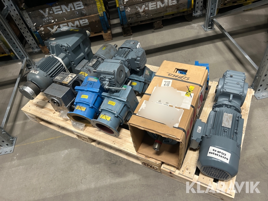 Elmotorer Swe / Bauer /ABB SA67/3GAA/BG60-11/R63/R47 6 st