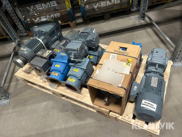 Elmotorer Swe / Bauer /ABB SA67/3GAA/BG60-11/R63/R47 6 st