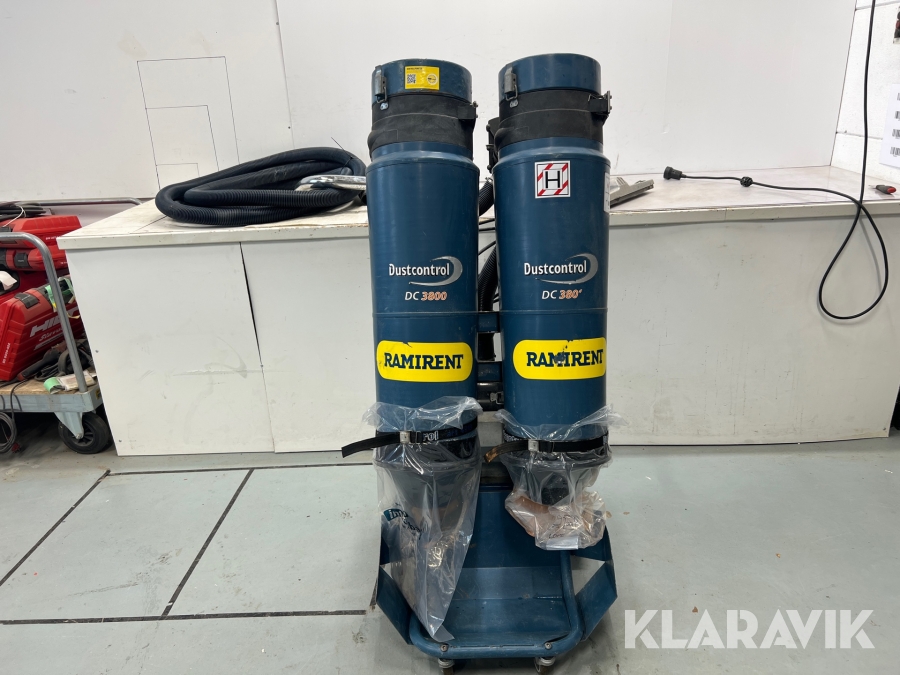 Stoftavskiljare Dustcontrol DC 3800 Twin