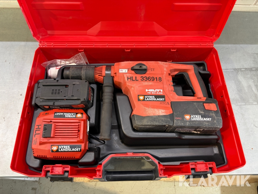 Bilhammare Hilti TE60-A36