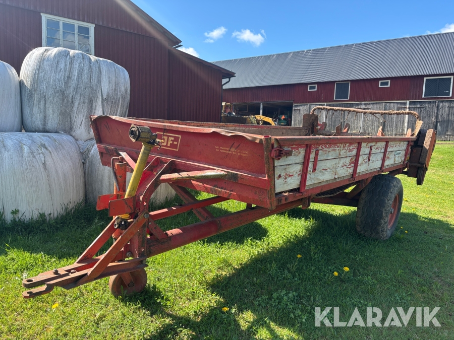 Gödselspridare/Kombivagn JF AV50