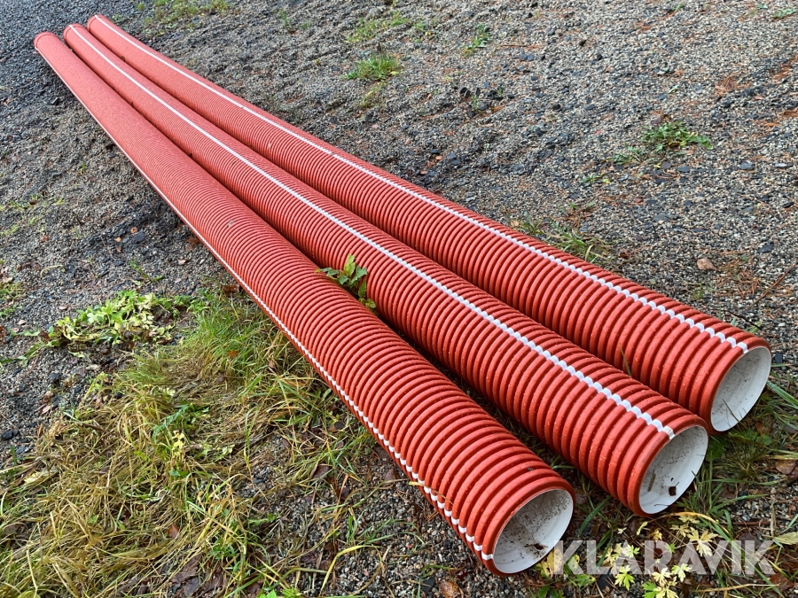 Vägtrumma Uponor 3st 200mm, 6m