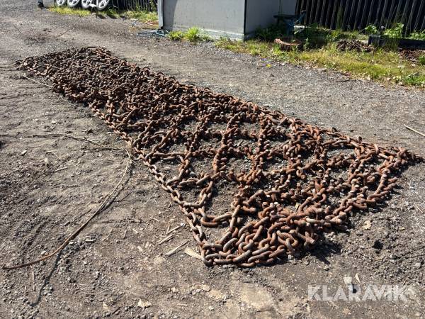 Skogsmaskinkedjor 1 par med pigg
