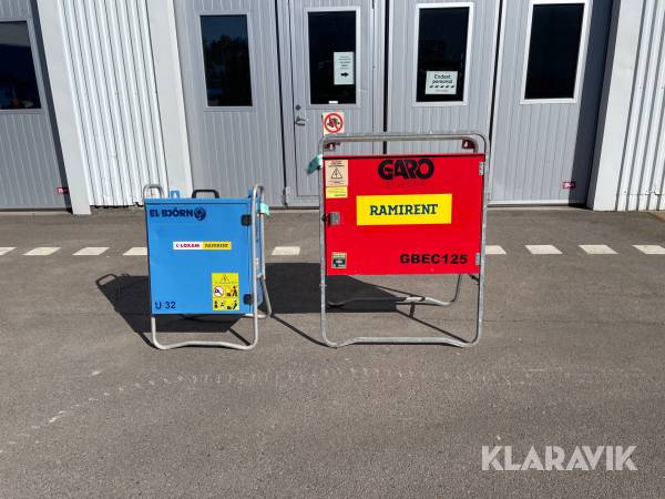 Bodetableringscentral, Undercentral Garo, EL-Björn GNEC125, U32