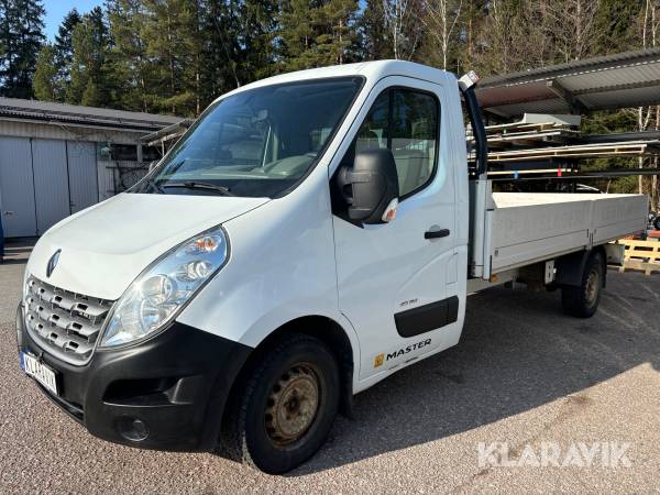 Lätt lastbil Renault Master Floby flak