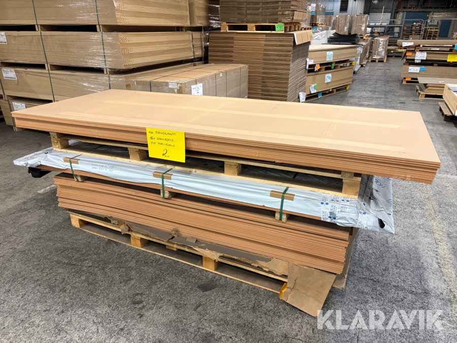 Brandklassad MDF 12mm 46st