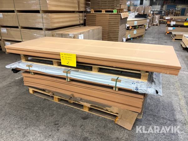 Brandklassad MDF 12mm 46st