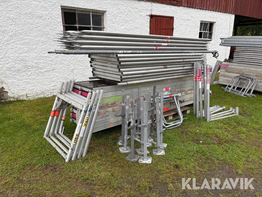 Aluminiumställning Monzon, Layher & Alrad