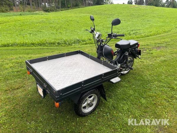 Flakmoped Grålle