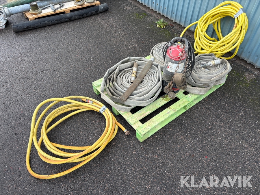 Dränkpump Grindex med slangar