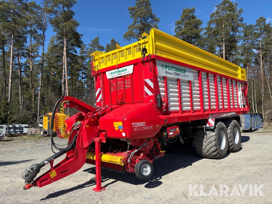 Snittvagn Pöttinger Torro 8010 combiline