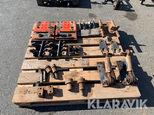 Komplett plogutrustning Mählers front, sida, s-bom