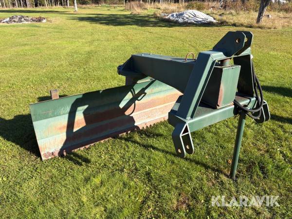 Schaktblad 2,5m med cylinder och hjul 3-punkt