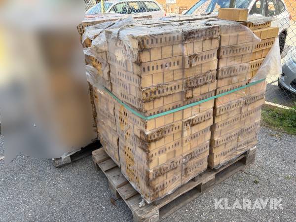 Halvstenar gult tegel Wienerberger B60 MH FT I ca759 st