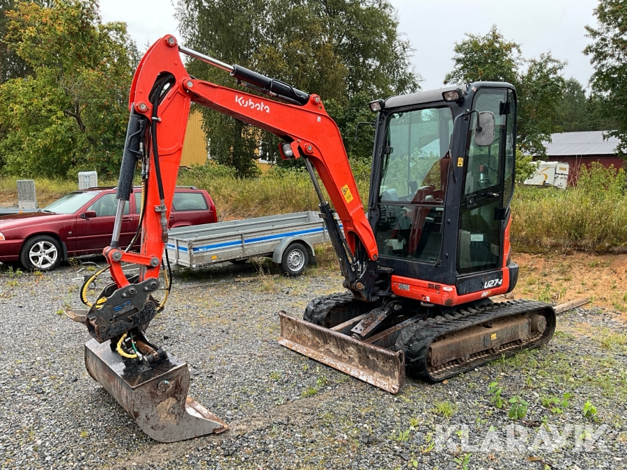 Grävmaskin Kubota U27-4