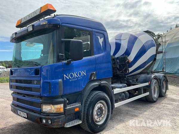 Betongbil Scania P124 360 6x4